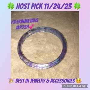 Epoxy resin multi colored bracelet with Wishes New